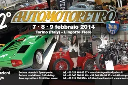 32° edizione di Automotoretrò a Torino dal 7 al 9 Febbraio 2014