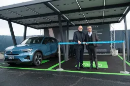 A Roma inaugurata una nuova colonnina HPC del progetto Volvo Powerfast