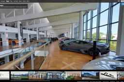 Il Museo Lamborghini visitabile grazie a Street View di Google Maps