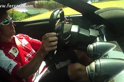 VIDEO - Alonso guida LaFerrari