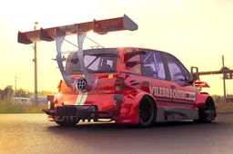 1000tipla, la Fiat Multipla per le gare di accelerazione