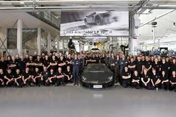 Lamborghini raggiunge il traguardo di 2.000 Aventador prodotte