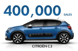 Nuova Citroen C3: a due anni dal lancio, quasi mezzo milione di vetture vendute