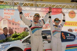 CIR - Paolo Andreucci vince il rally Targa Florio 2014