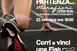 FCA organizza la Mirafiori Open Run