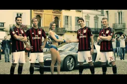 Ac Milan e Toyo Tires- sfida per le strade di Milano con Audi [VIDEO]