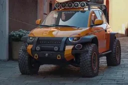 Una 500 elettrica 4x4? Per ora è solo un progetto all'avanguardia