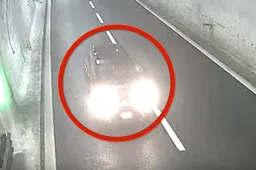 [VIDEO] Auto contromano in galleria, patente revocata