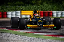 La Minardi 191B con motore V12 Lamborghini torna a ruggire in pista