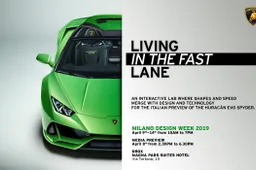 Lamborghini debutta alla Design Week con l’Interactive Lamborghini Lab