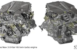 Tecnica: Infiniti 3.0 litri V6 twin-turbo, il benzina più evoluto