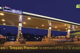 Come risparmiare sul pedaggio: eni premia i clienti Telepass Premium