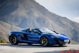 La McLaren 650S Spider MSO al Concours d'Elegance di Pebble Beach