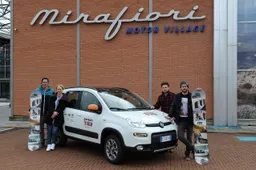 Fiat Panda 4x4 Antartica protagonista del viaggio Torino-Sochi