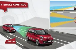Il City Brake Control FIAT si aggiudica il premio Euro NCAP Advanced