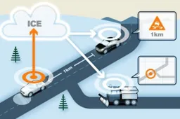 Tecnica: comunicazione cloud Volvo per rendere la guida più sicura