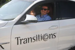 Occhiali per una guida sportiva