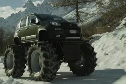 Fiat Panda Monster, alla conquista del globo.