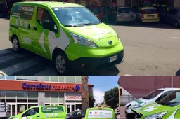 Spesa a domicilio green con Nissan e Carrefour