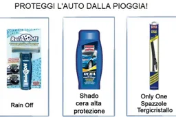 Arexons: proteggi l'auto dalla pioggia