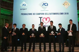 Premiati alla Reggia di Caserta i Campioni ACI 2016