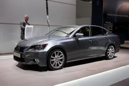 Lexus GS Hybrid presentazione all'IAA 2013