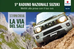 Il 5° Raduno Suzuki 4x4 sulla Via del Sale