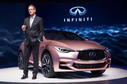 Live - Infiniti concept Q30 al Salone di Francoforte 2013