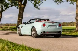 Alfa Romeo 8C Spider: all'asta un esemplare con 828 km percorsi