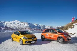 Renault Sport, partnership con la scuola di pilotaggio Ice Driving Val Thorens