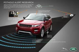 Tecnica: Jaguar Land Rover, rilevare le buche stradali e condividerne la posizione