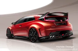 Honda Civic Type R Concept al Salone di Ginevra