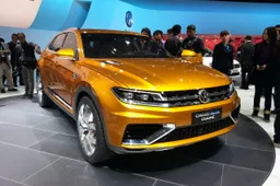 Volkswagen CrossBlue Coupé: LIVE Salone di Shanghai 2013