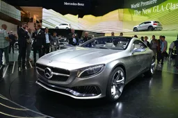 LIVE - Mercedes-Benz Concept Classe S Coupé al Salone di Francoforte