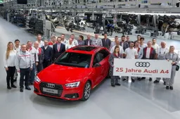 Audi A4 taglia il traguardo del quarto di secolo: è l’Audi più venduta al mondo
