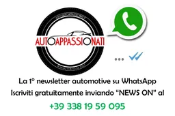 Su WhatsApp la prima newsletter sul mondo dell'auto. Solo con Autoappassionati.it