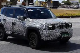 Jeep Renegade: sorpreso in strada il restyling 2022 [FOTO SPIA]