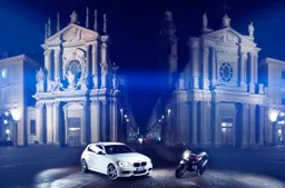 Gallery: BMW Serie 1 M135i e Husqvarna Nuda 900R