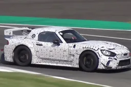 Abarth 124 GT4: i test proseguono al Monza Eni Circuit