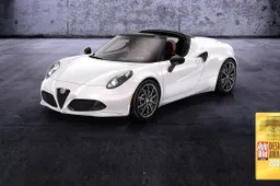 Alfa Romeo 4C Spider: si aggiudica il prestigioso titolo ‘Most Beautiful Car 2014 ’