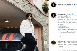 Una Maserati Levante Trofeo su misura per Achille Lauro