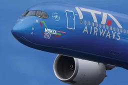 L'Airbus A350 di ITA Airways sorvolerà Monza prima del Gran Premio d'Italia