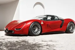 33 Stradale Visione: un gruppo di designer immagina così il mito Alfa Romeo