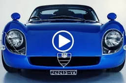 Alfa Romeo 33 Stradale: l’esemplare in Blu Reale è un capolavoro [VIDEO]