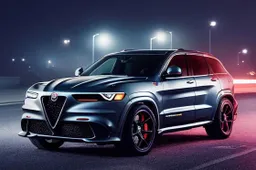Alfa Romeo Durango: il render immagina il clone italiano del SUV Dodge