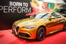Alla Mille Miglia 2019 torna la livrea ocra su Alfa Romeo Giulia