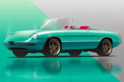 Alfa Romeo Spider "Duetto": Garage Italia la vuole elettrificare