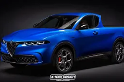 Alfa Romeo Tonale pick-up: come sarebbe con il cassone? [RENDER]