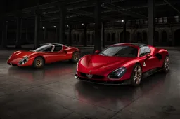 La nuova Alfa Romeo 33 Stradale protagonista ad Auto e Moto d'Epoca 2023