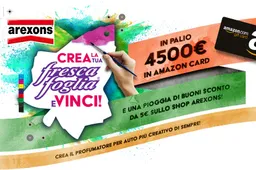 Vinci con Fresca Foglia 2017: Arexons lancia il nuovo concorso